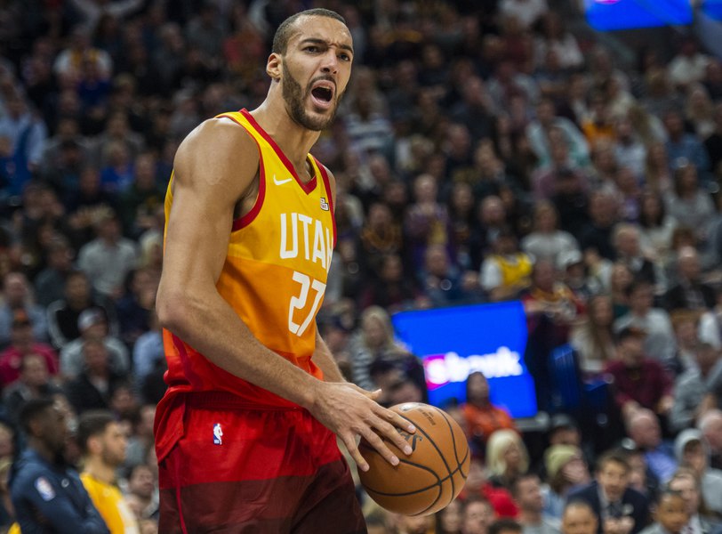 How tall is Rudy Gobert?